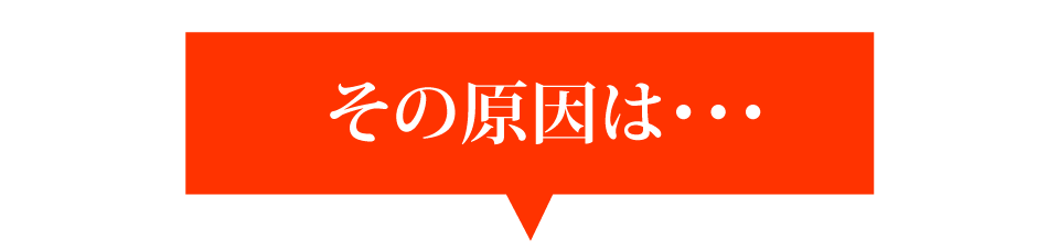 その原因は・・・